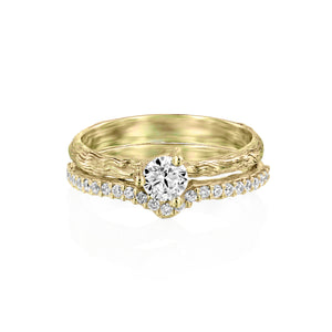 Adinah - Diamond Solitaire, Anvehu jewelry Design