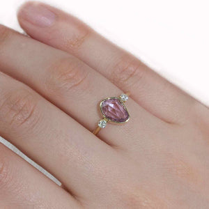 Emuna Pink sapphire ring