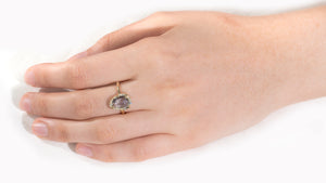 Free shape 1.2 CT blue sapphire ring-Yuval, Anvehu jewelry