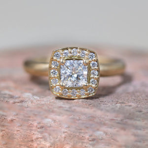 Nili - Cushion Diamond Ring