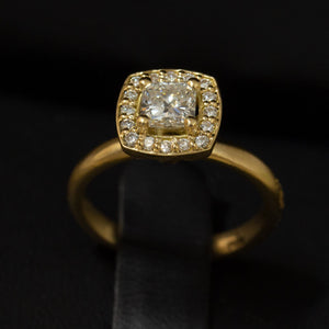 Nili - Cushion Diamond Ring