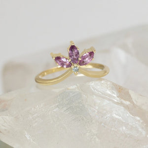 Jasmine Flower Crown Ring