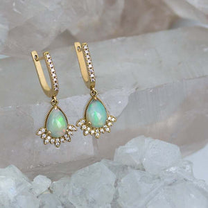 Opal-dangle-18k- gold-earrings
