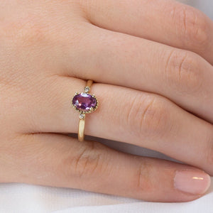 Sigal Pink Sapphire Ring